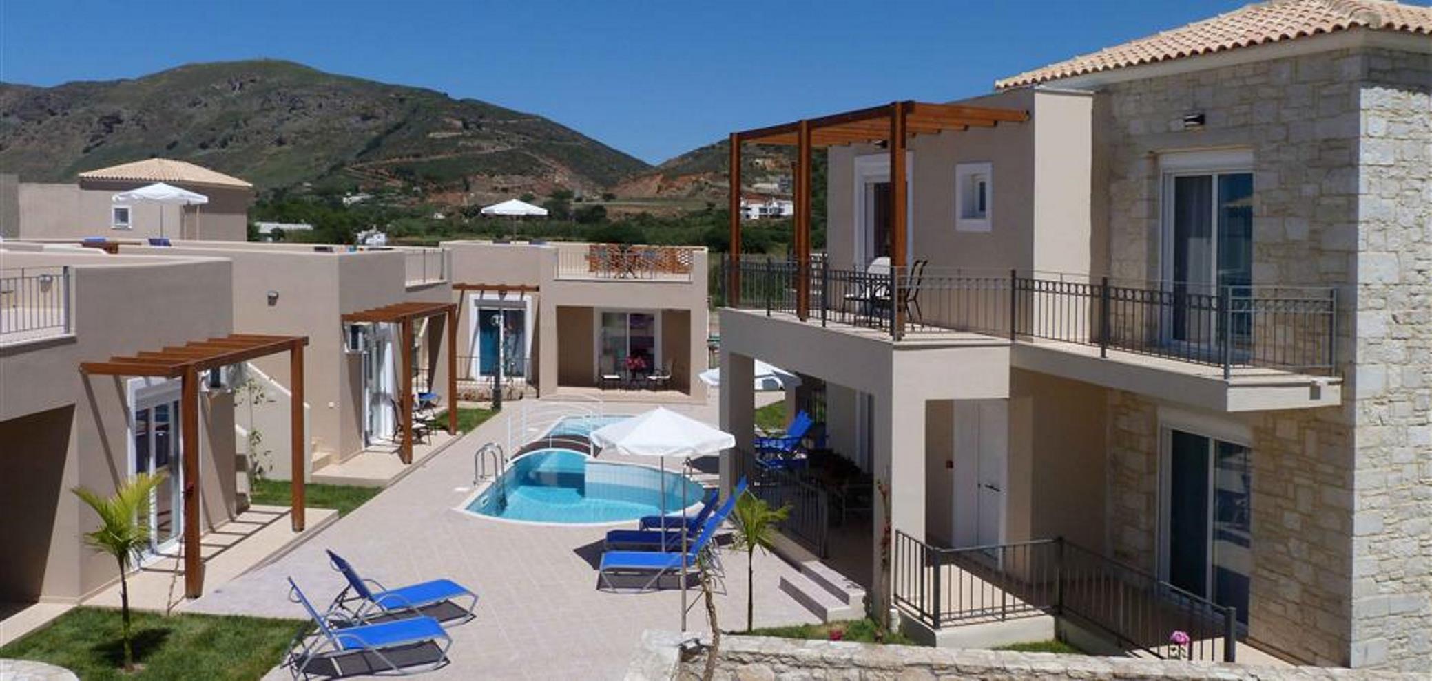 Azure Beach Kíssamos Eksteriør billede