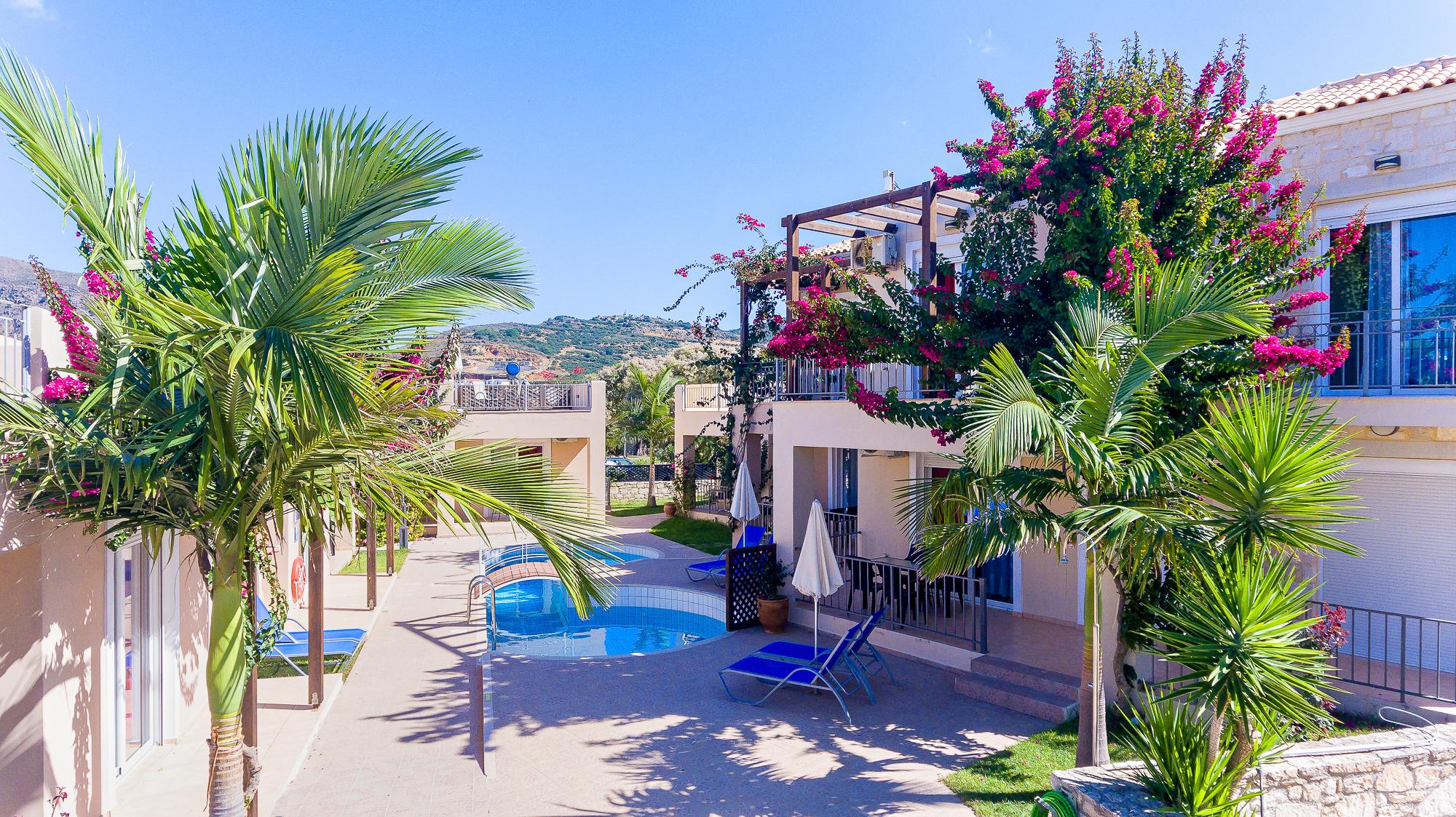 Azure Beach Kíssamos Eksteriør billede