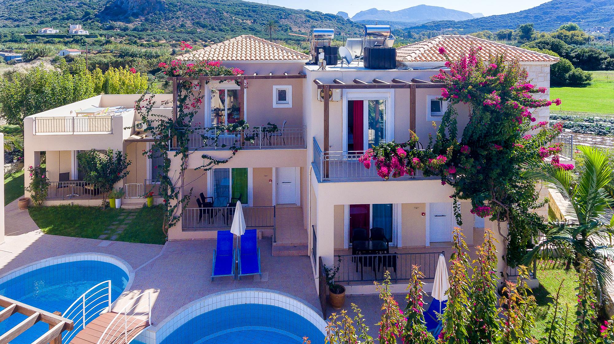 Azure Beach Kíssamos Eksteriør billede