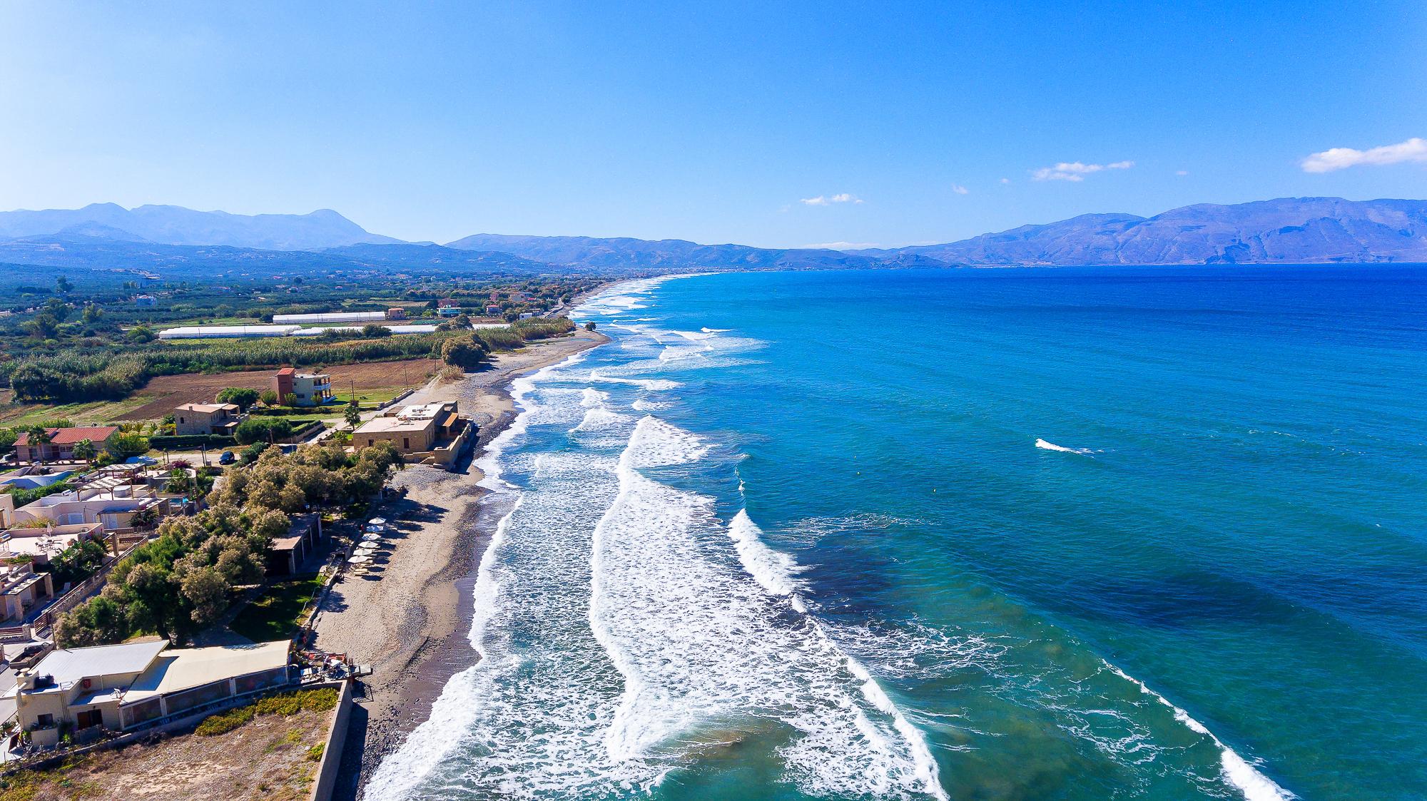 Azure Beach Kíssamos Eksteriør billede